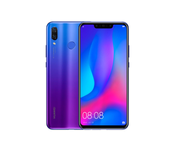 Huawei Nova 3 Dual SIM Purpurowy - 441913 - zdjęcie